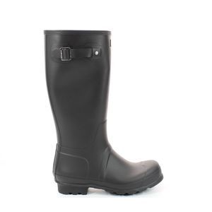 Hunter Black Tall Rain Boots